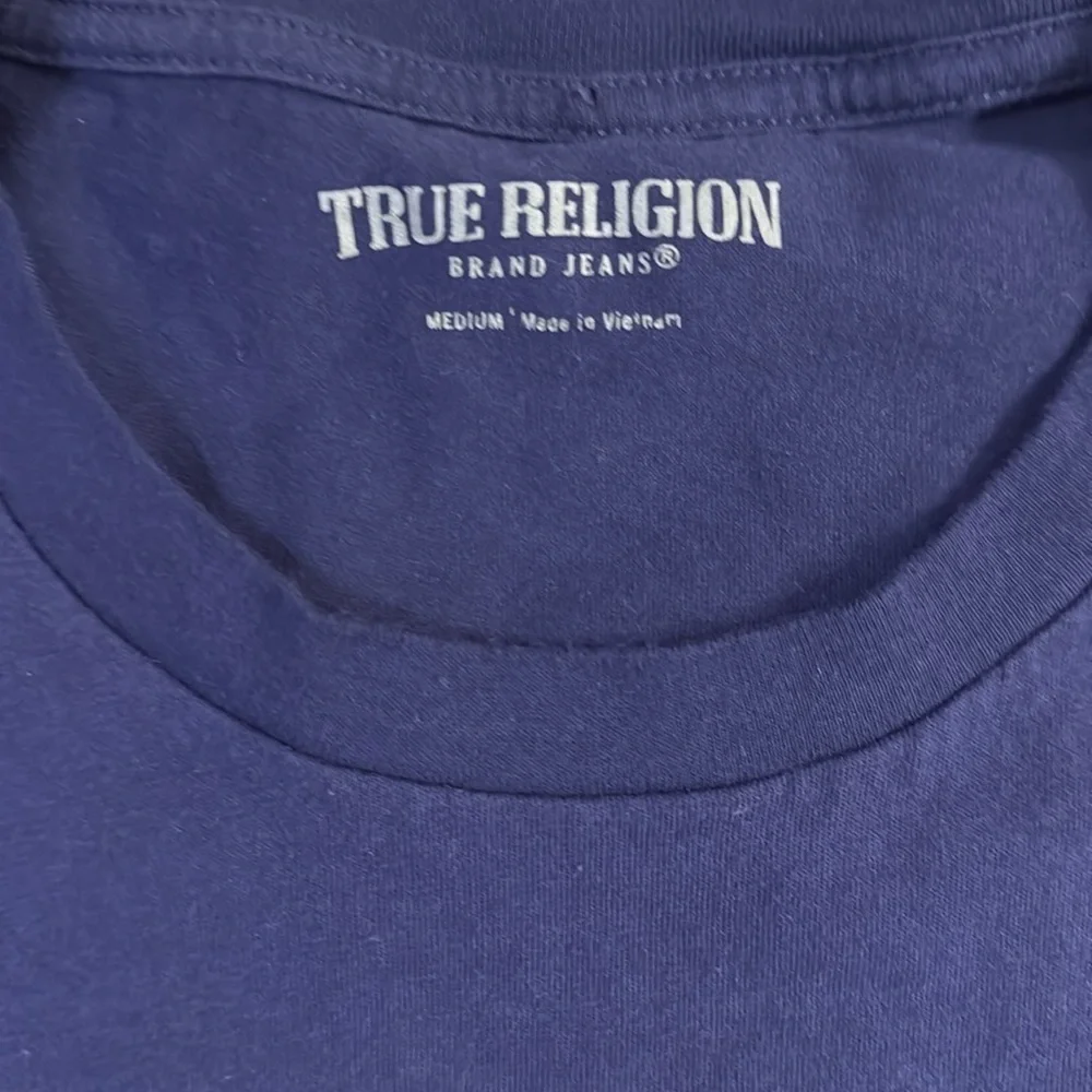 True Religion Navy Blue T-Shirt size medium